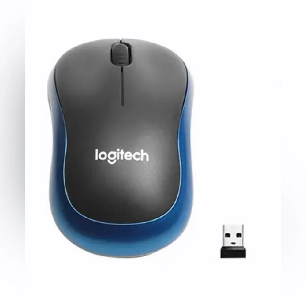 Logitech M185 Wireless Mouse Silent Gaming Optical Navigation Mice for PC/Laptop
